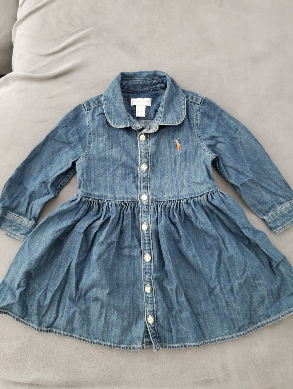 Ralph Lauren Baby Girl Denim dress | 9 months